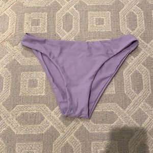 purple cheeky bikini bottoms